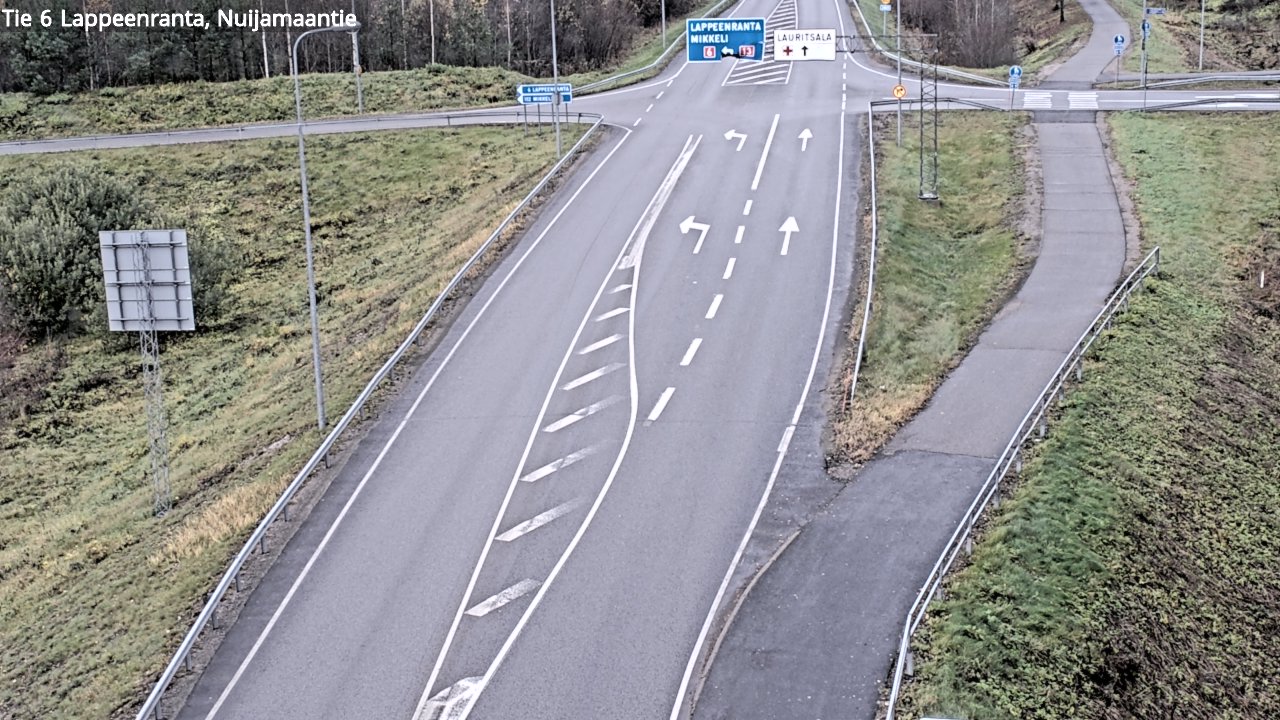 Kelikamerat Kuva Tie 6 Lappeenranta, Nuijamaantie, Lappeenranta, Etelä-Karjala