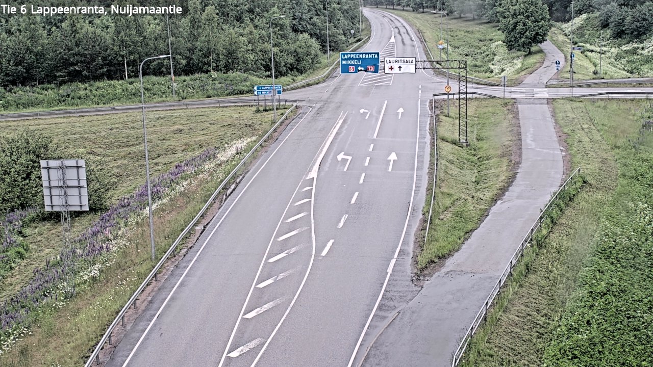 Kelikamerat Kuva Tie 6 Lappeenranta, Nuijamaantie, Lappeenranta, Etelä-Karjala