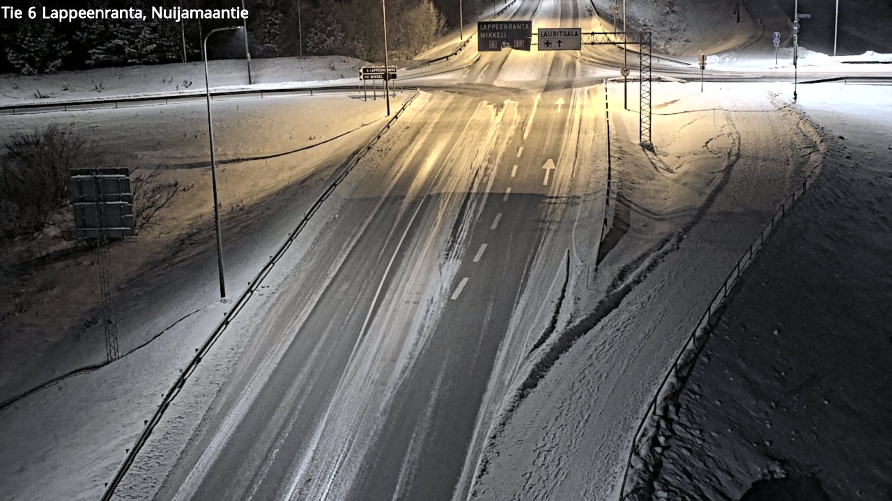 Kelikamerat Kuva Tie 6 Lappeenranta, Nuijamaantie, Lappeenranta, Etelä-Karjala