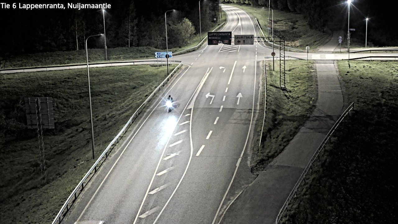 Kelikamerat Kuva Tie 6 Lappeenranta, Nuijamaantie, Lappeenranta, Etelä-Karjala
