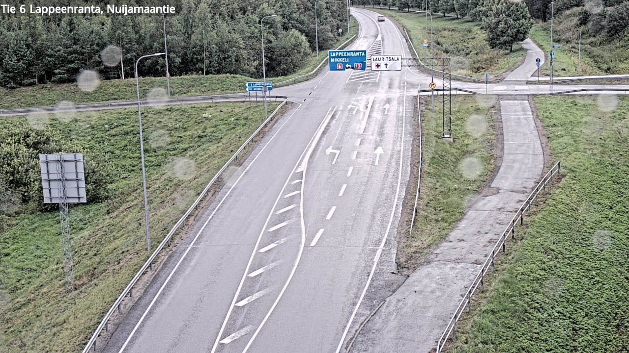 Kelikamerat Kuva Tie 6 Lappeenranta, Nuijamaantie, Lappeenranta, Etelä-Karjala