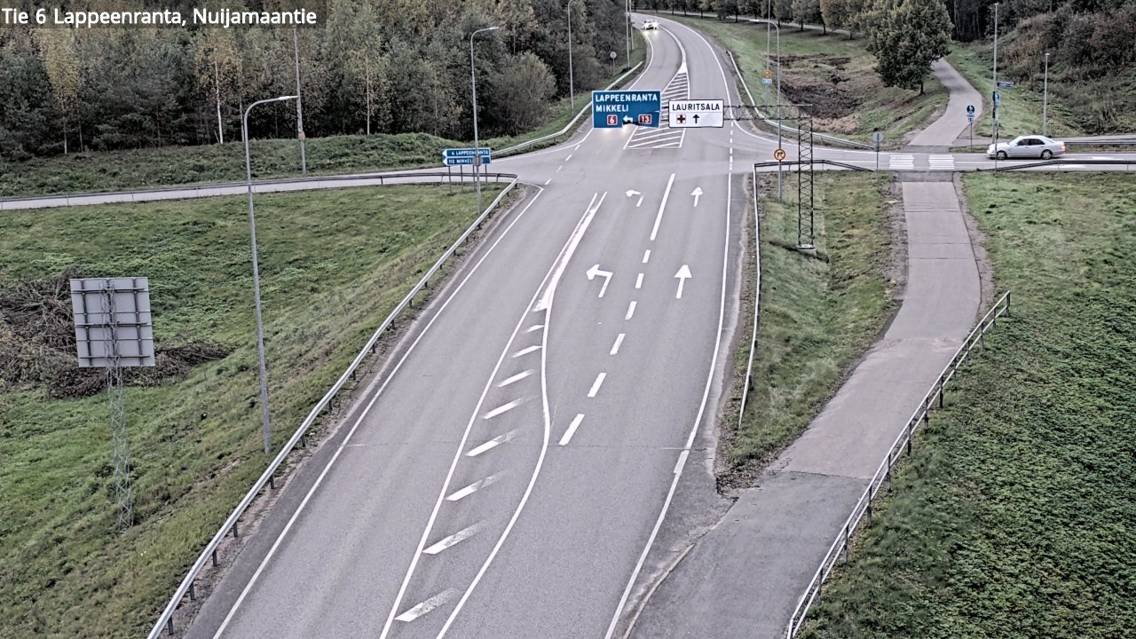 Kelikamerat Kuva Tie 6 Lappeenranta, Nuijamaantie, Lappeenranta, Etelä-Karjala