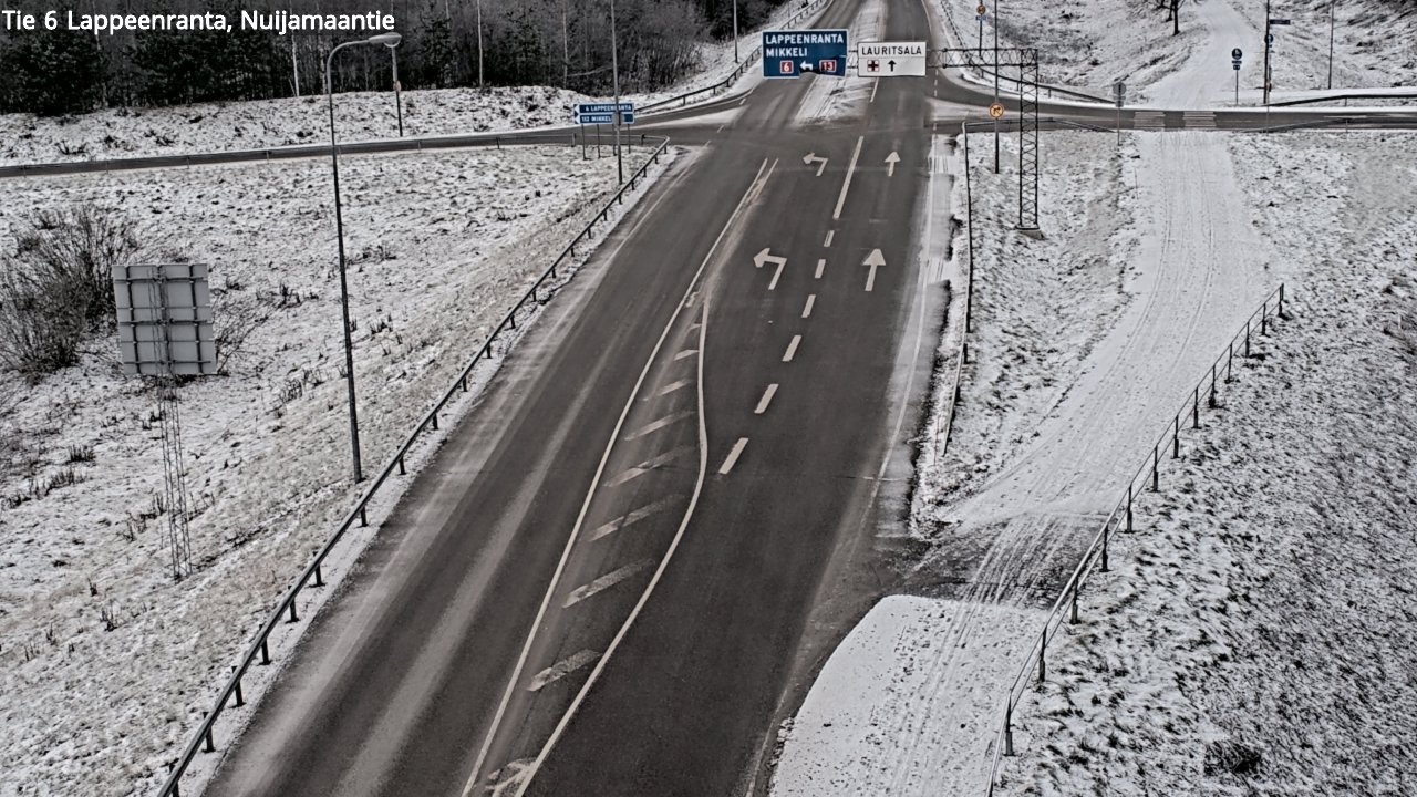 Kelikamerat Kuva Tie 6 Lappeenranta, Nuijamaantie, Lappeenranta, Etelä-Karjala