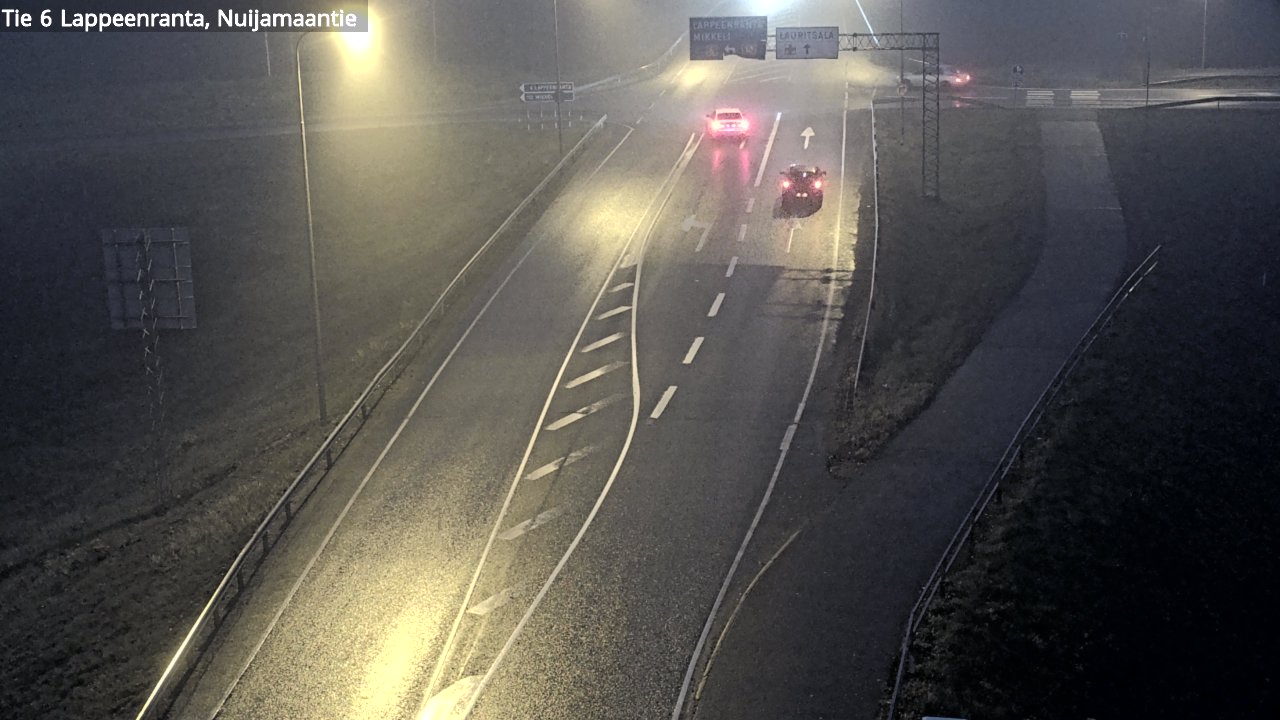 Kelikamerat Kuva Tie 6 Lappeenranta, Nuijamaantie, Lappeenranta, Etelä-Karjala