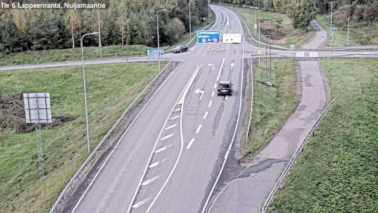 Kelikamerat Kuva Tie 6 Lappeenranta, Nuijamaantie, Lappeenranta, Etelä-Karjala