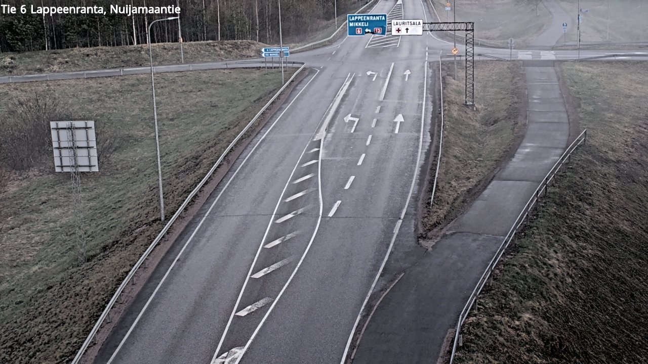 Kelikamerat Kuva Tie 6 Lappeenranta, Nuijamaantie, Lappeenranta, Etelä-Karjala