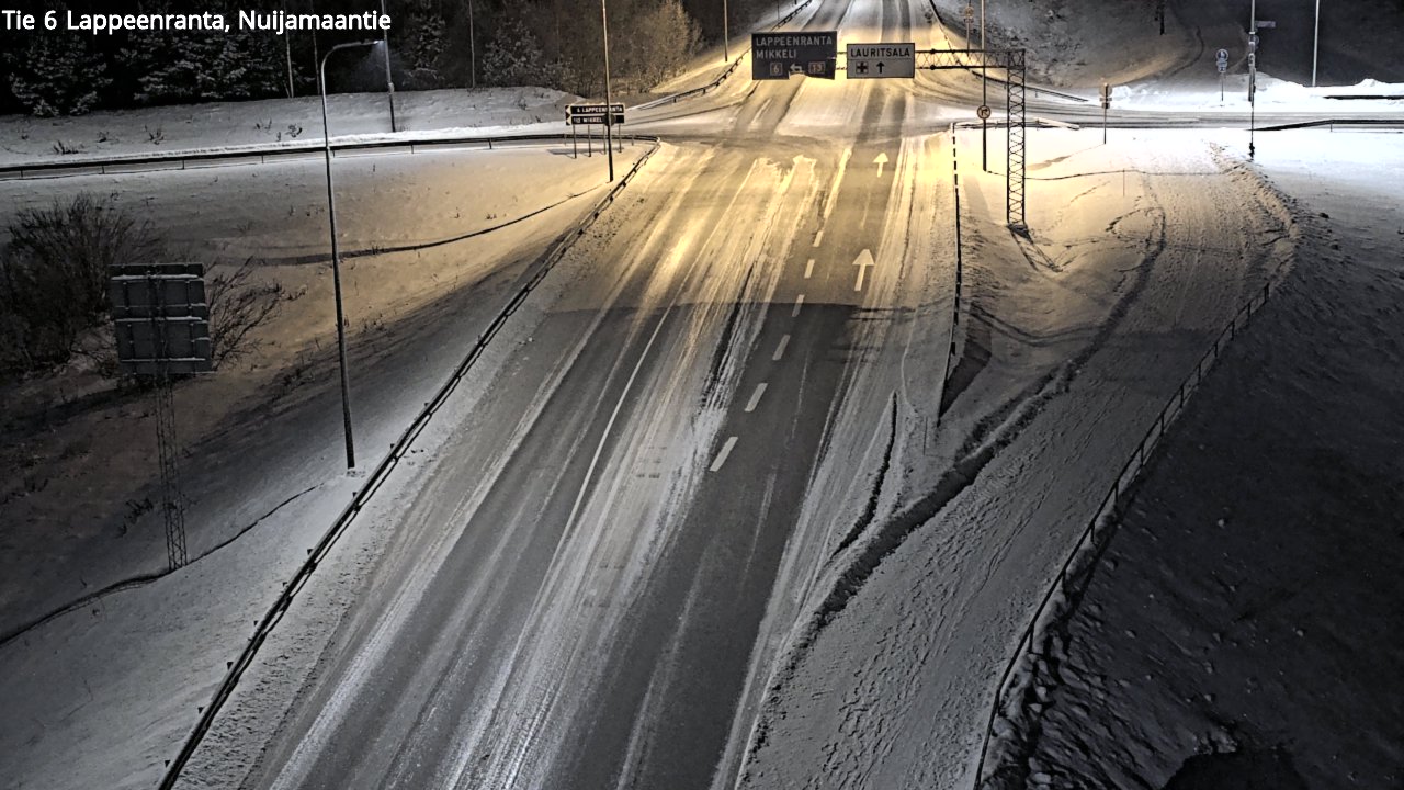 Kelikamerat Kuva Tie 6 Lappeenranta, Nuijamaantie, Lappeenranta, Etelä-Karjala