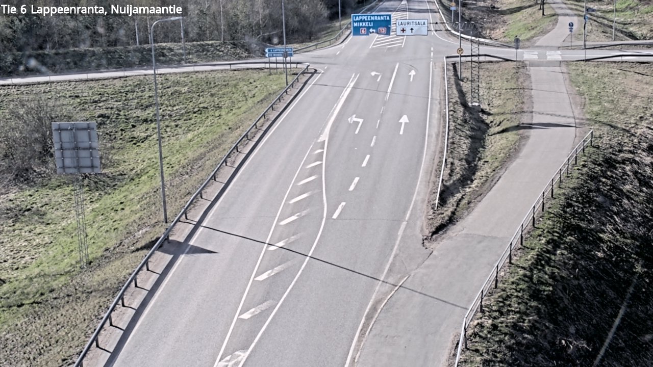 Kelikamerat Kuva Tie 6 Lappeenranta, Nuijamaantie, Lappeenranta, Etelä-Karjala