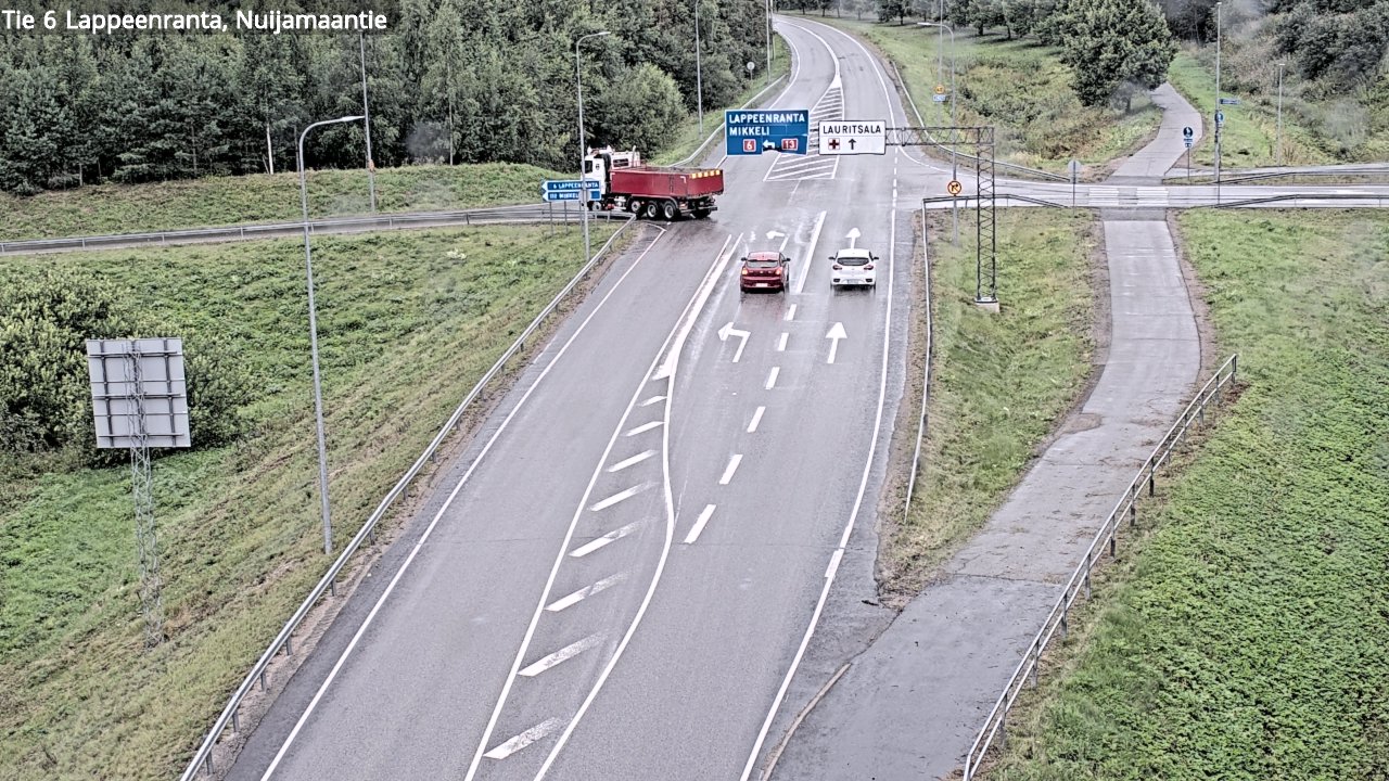 Kelikamerat Kuva Tie 6 Lappeenranta, Nuijamaantie, Lappeenranta, Etelä-Karjala
