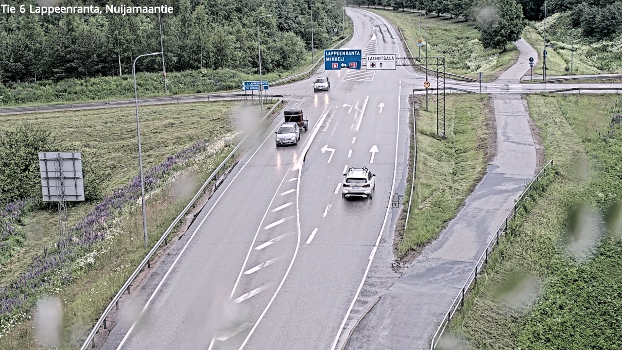 Kelikamerat Kuva Tie 6 Lappeenranta, Nuijamaantie, Lappeenranta, Etelä-Karjala
