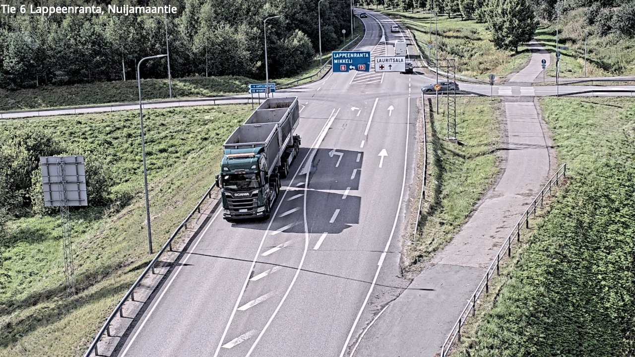 Kelikamerat Kuva Tie 6 Lappeenranta, Nuijamaantie, Lappeenranta, Etelä-Karjala