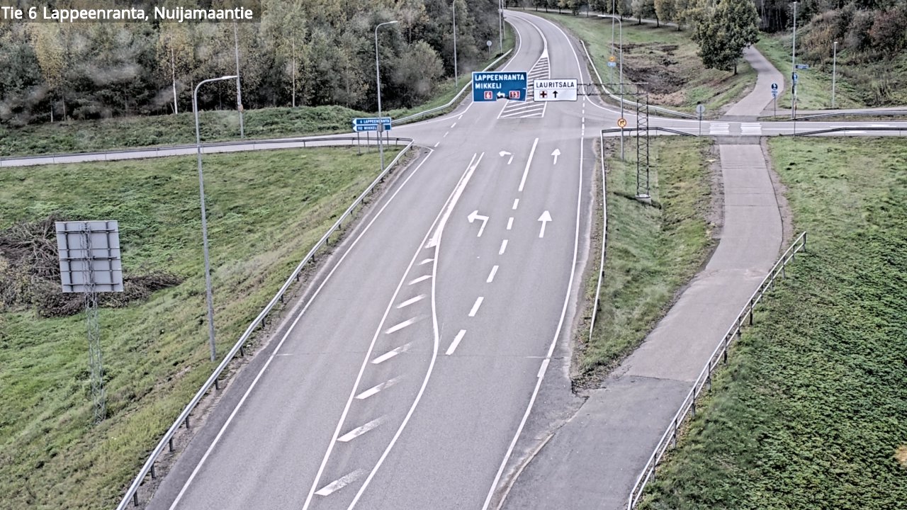 Kelikamerat Kuva Tie 6 Lappeenranta, Nuijamaantie, Lappeenranta, Etelä-Karjala