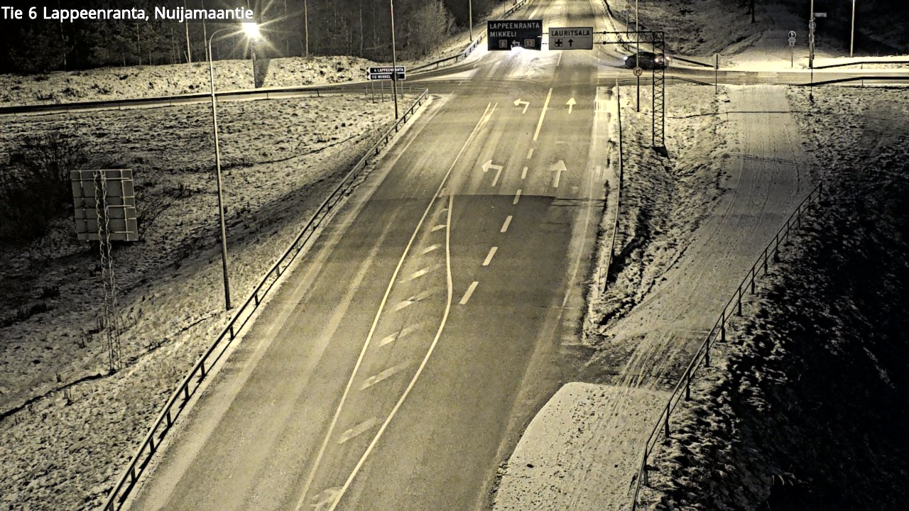 Kelikamerat Kuva Tie 6 Lappeenranta, Nuijamaantie, Lappeenranta, Etelä-Karjala