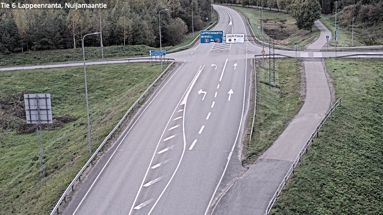 Kelikamerat Kuva Tie 6 Lappeenranta, Nuijamaantie, Lappeenranta, Etelä-Karjala