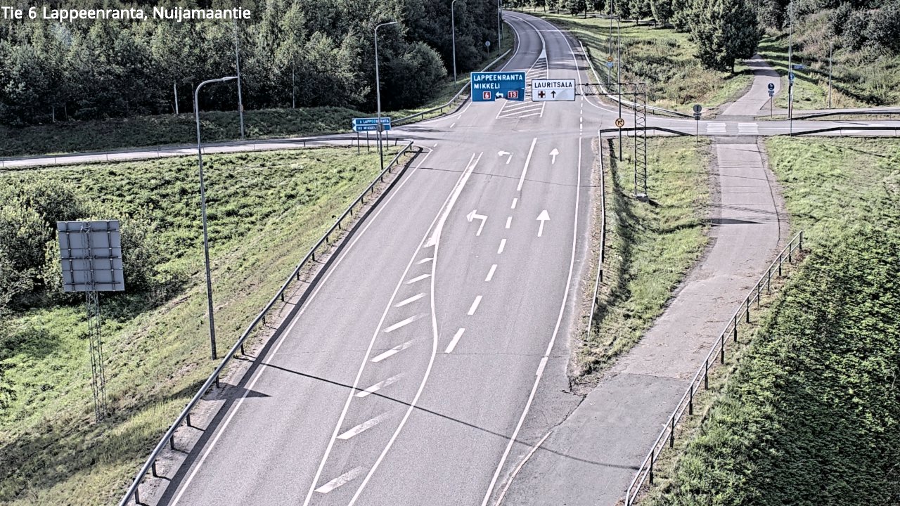 Kelikamerat Kuva Tie 6 Lappeenranta, Nuijamaantie, Lappeenranta, Etelä-Karjala