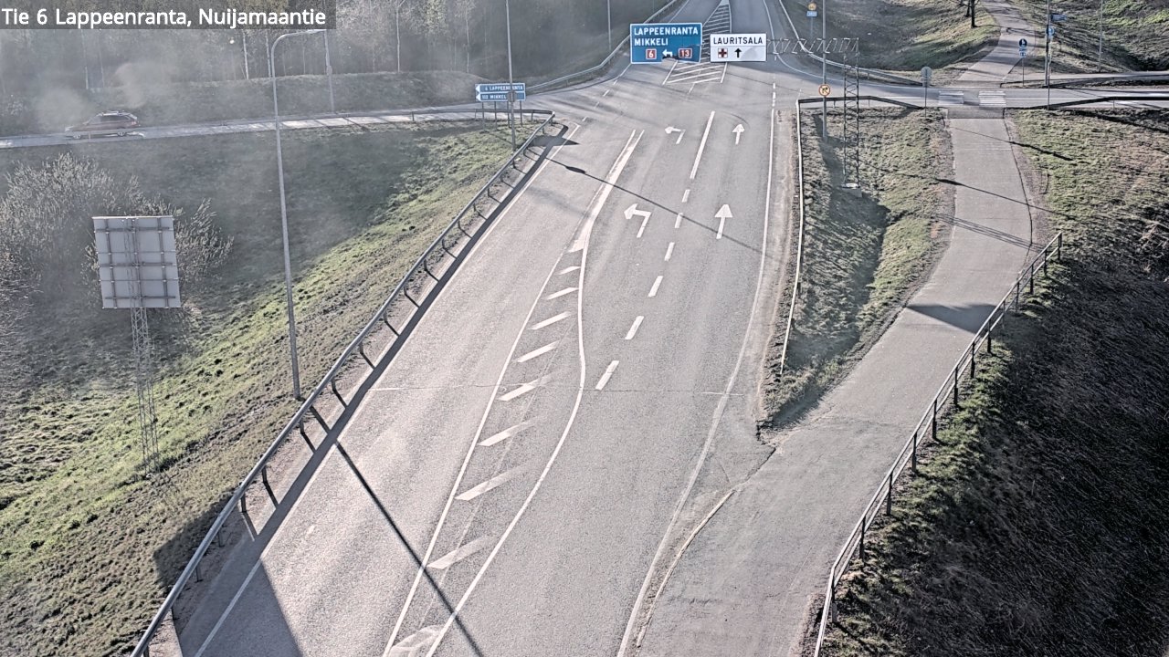 Kelikamerat Kuva Tie 6 Lappeenranta, Nuijamaantie, Lappeenranta, Etelä-Karjala