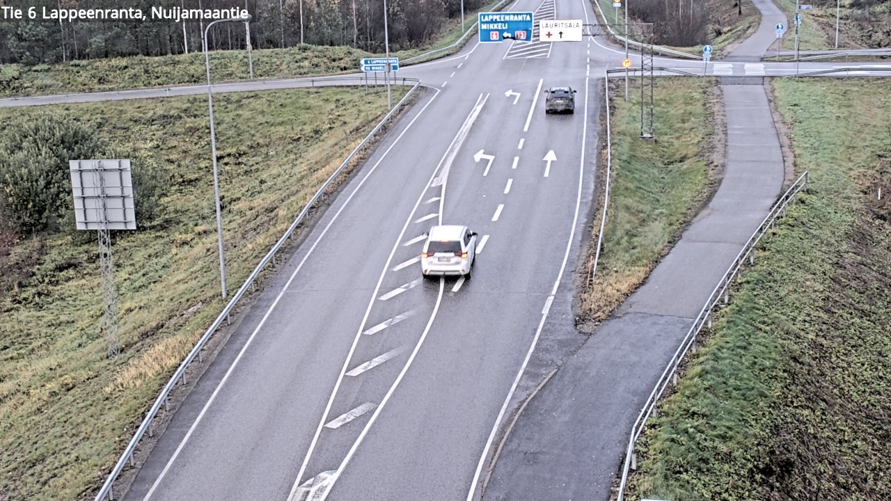 Kelikamerat Kuva Tie 6 Lappeenranta, Nuijamaantie, Lappeenranta, Etelä-Karjala