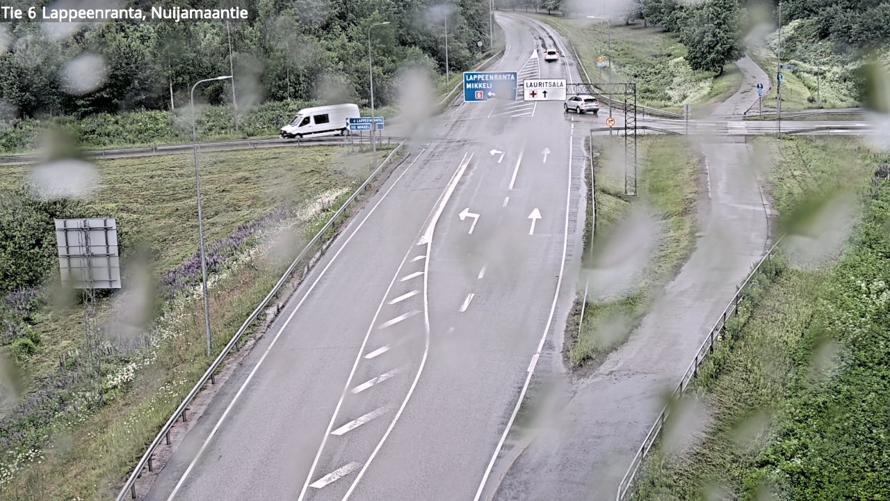 Kelikamerat Kuva Tie 6 Lappeenranta, Nuijamaantie, Lappeenranta, Etelä-Karjala