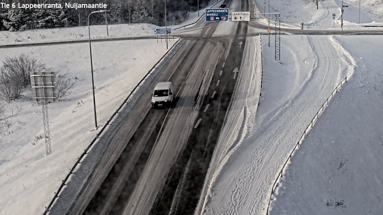 Kelikamerat Kuva Tie 6 Lappeenranta, Nuijamaantie, Lappeenranta, Etelä-Karjala