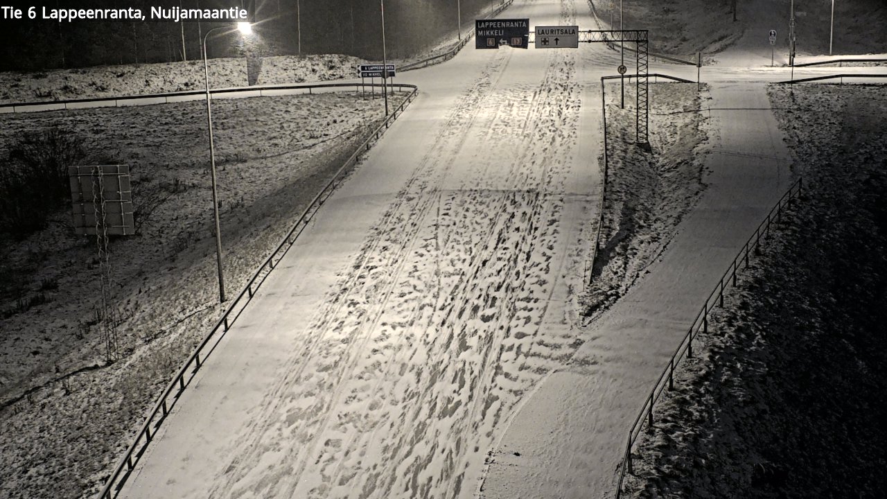 Kelikamerat Kuva Tie 6 Lappeenranta, Nuijamaantie, Lappeenranta, Etelä-Karjala