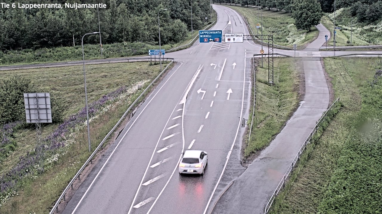 Kelikamerat Kuva Tie 6 Lappeenranta, Nuijamaantie, Lappeenranta, Etelä-Karjala