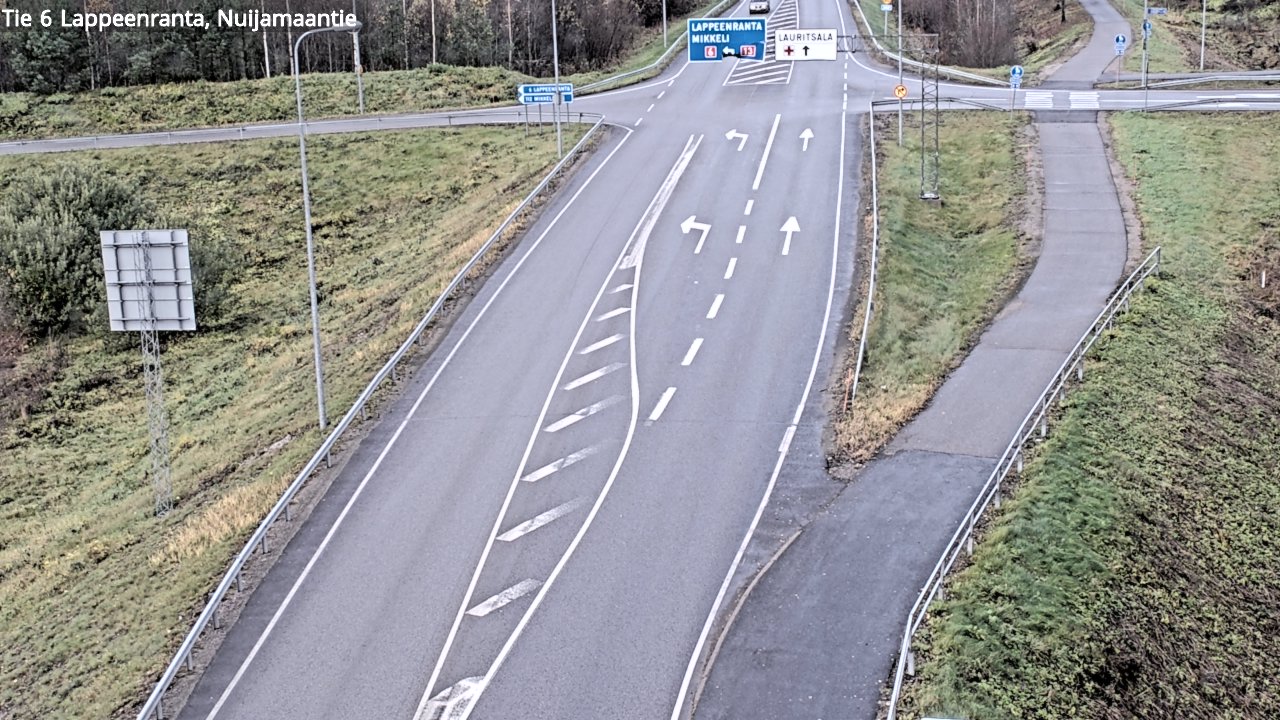 Kelikamerat Kuva Tie 6 Lappeenranta, Nuijamaantie, Lappeenranta, Etelä-Karjala