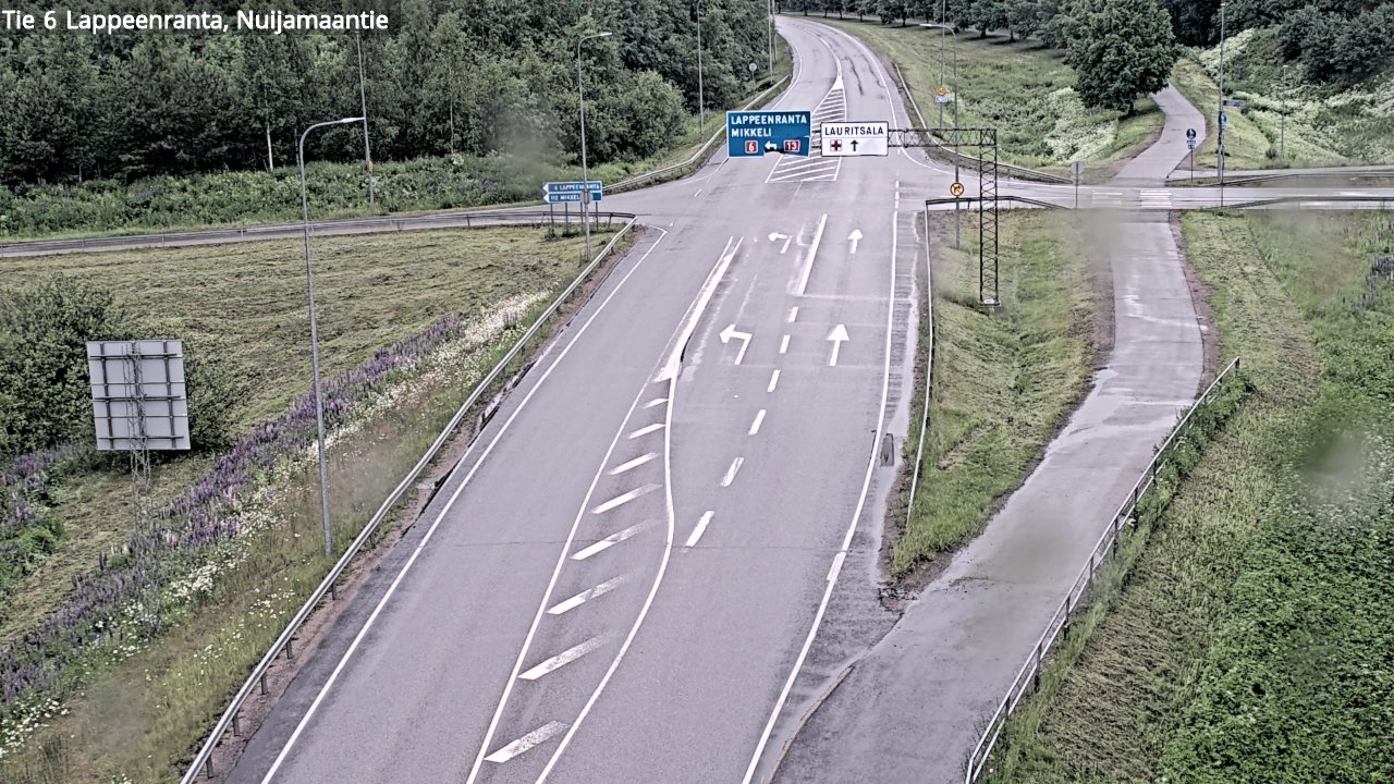 Kelikamerat Kuva Tie 6 Lappeenranta, Nuijamaantie, Lappeenranta, Etelä-Karjala
