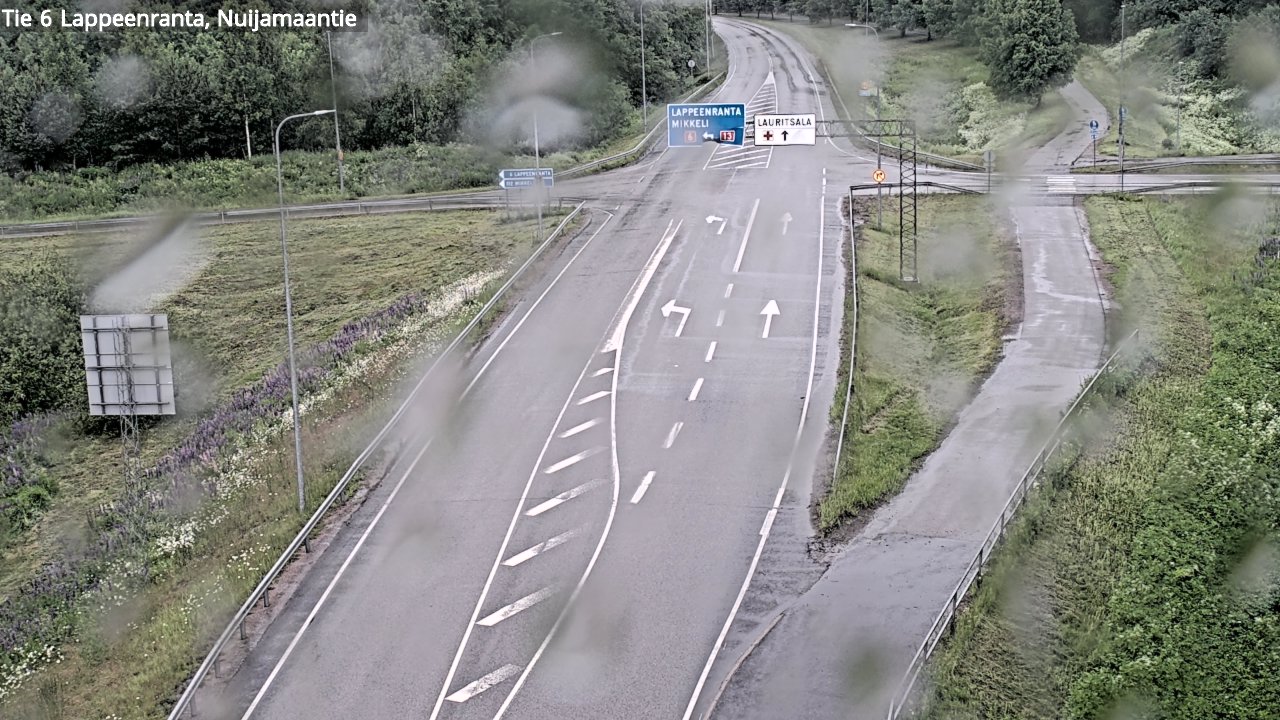 Kelikamerat Kuva Tie 6 Lappeenranta, Nuijamaantie, Lappeenranta, Etelä-Karjala