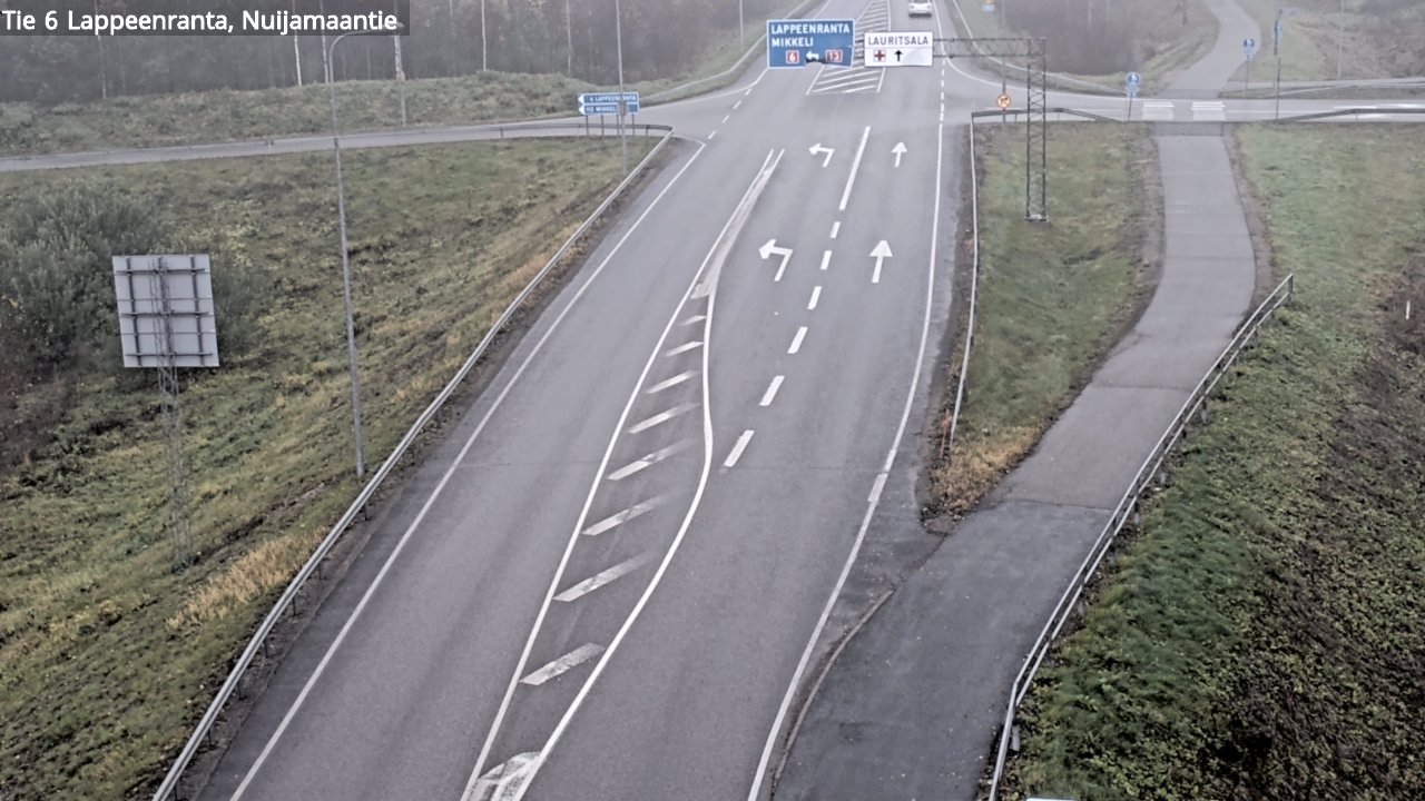 Kelikamerat Kuva Tie 6 Lappeenranta, Nuijamaantie, Lappeenranta, Etelä-Karjala