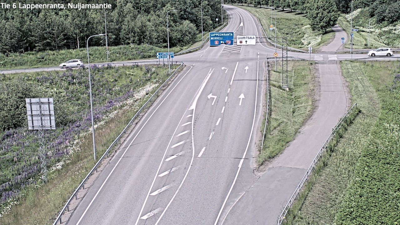 Kelikamerat Kuva Tie 6 Lappeenranta, Nuijamaantie, Lappeenranta, Etelä-Karjala