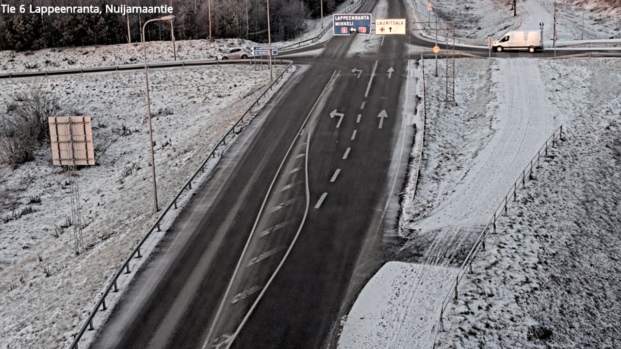 Kelikamerat Kuva Tie 6 Lappeenranta, Nuijamaantie, Lappeenranta, Etelä-Karjala