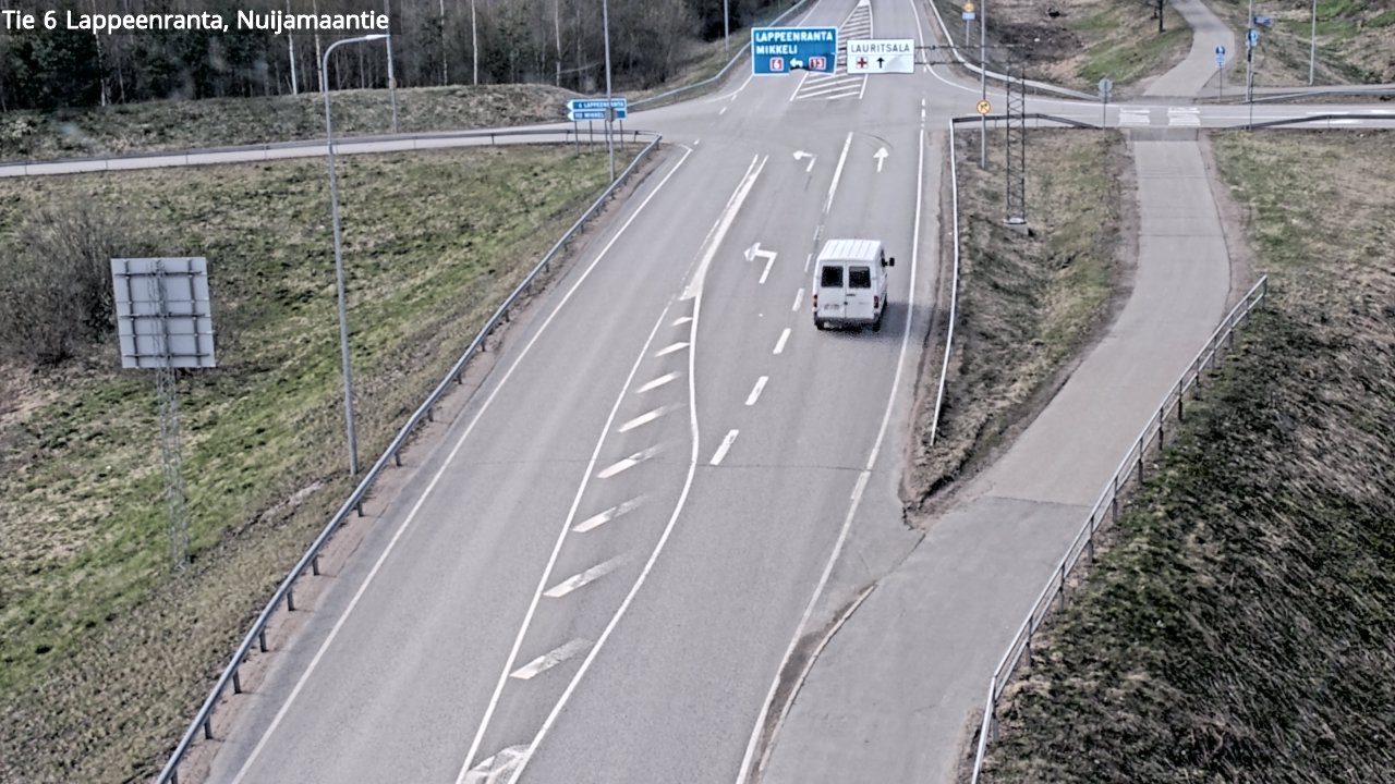 Kelikamerat Kuva Tie 6 Lappeenranta, Nuijamaantie, Lappeenranta, Etelä-Karjala
