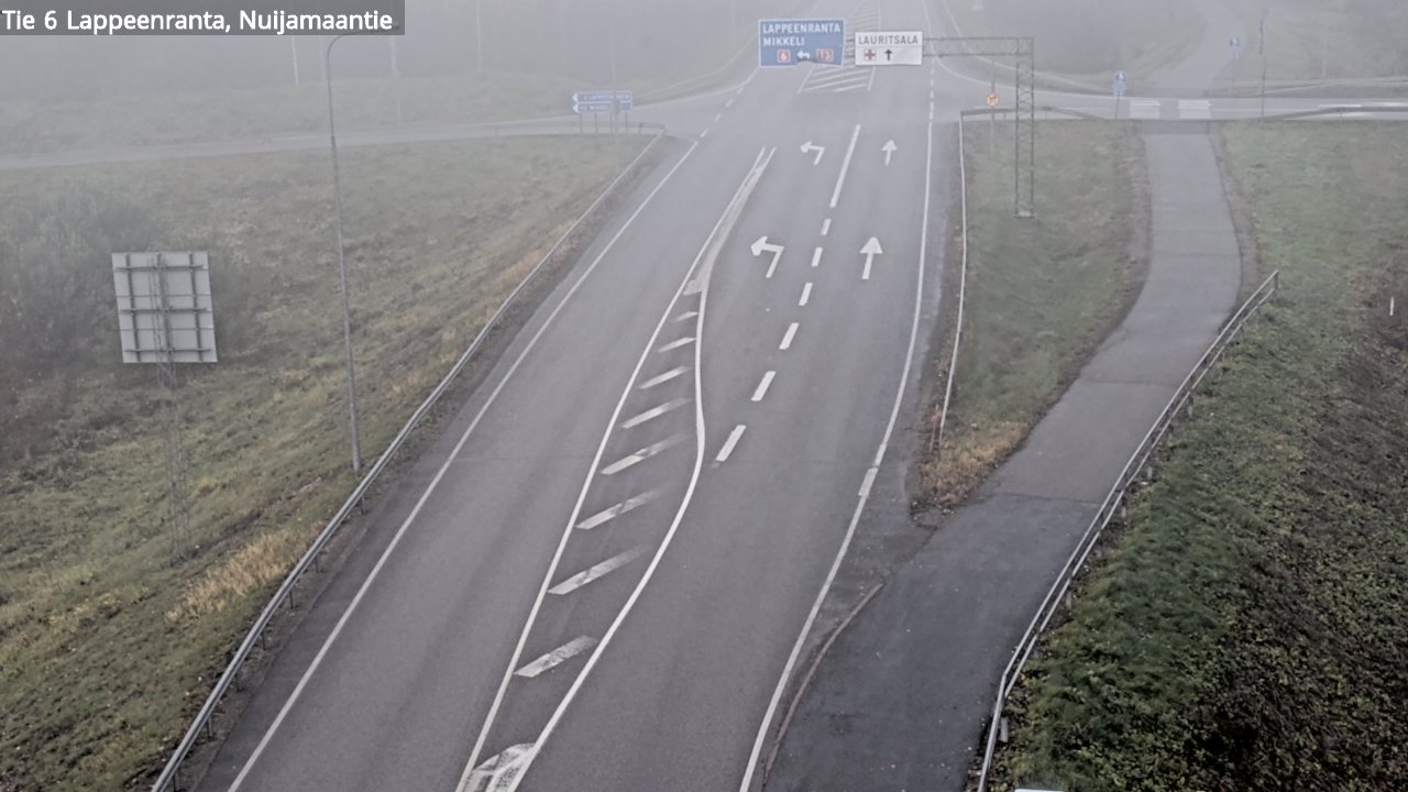 Kelikamerat Kuva Tie 6 Lappeenranta, Nuijamaantie, Lappeenranta, Etelä-Karjala