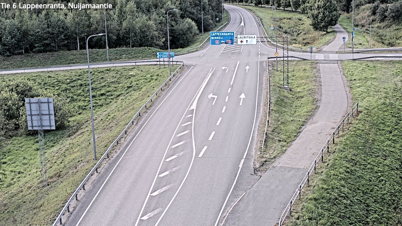 Kelikamerat Kuva Tie 6 Lappeenranta, Nuijamaantie, Lappeenranta, Etelä-Karjala