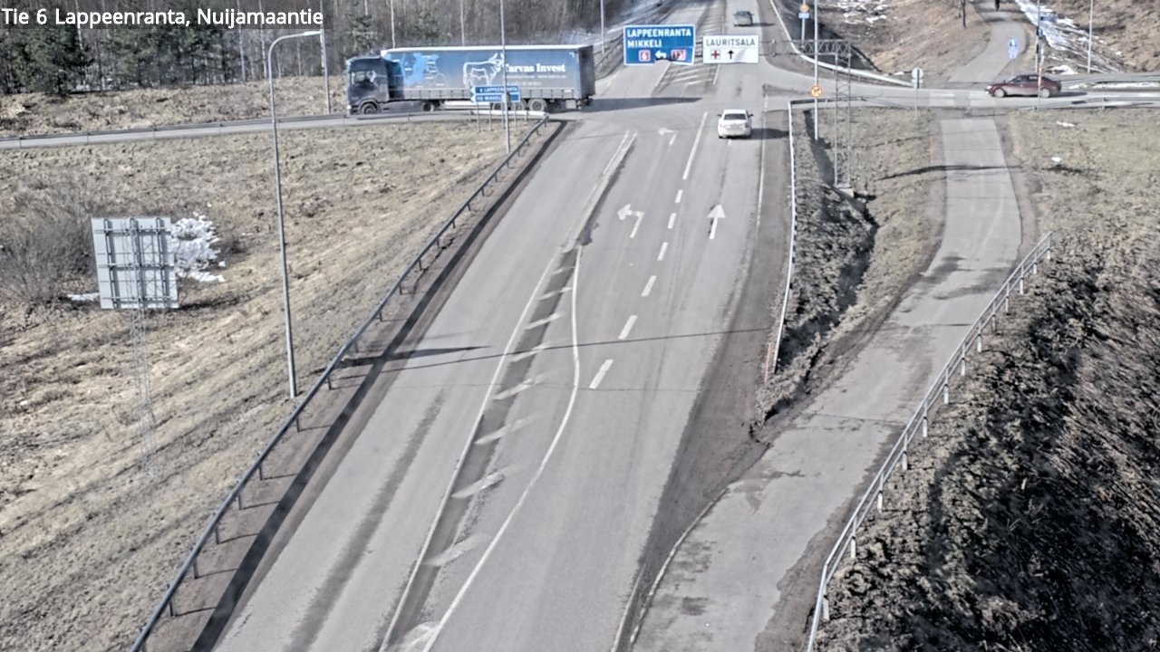 Kelikamerat Kuva Tie 6 Lappeenranta, Nuijamaantie, Lappeenranta, Etelä-Karjala