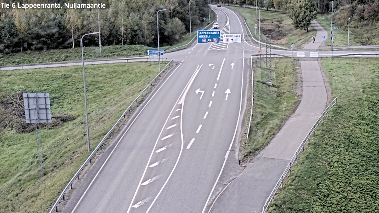 Kelikamerat Kuva Tie 6 Lappeenranta, Nuijamaantie, Lappeenranta, Etelä-Karjala