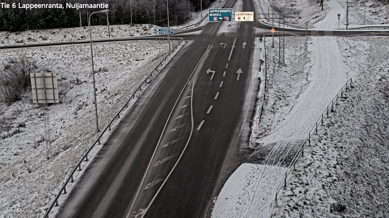 Kelikamerat Kuva Tie 6 Lappeenranta, Nuijamaantie, Lappeenranta, Etelä-Karjala