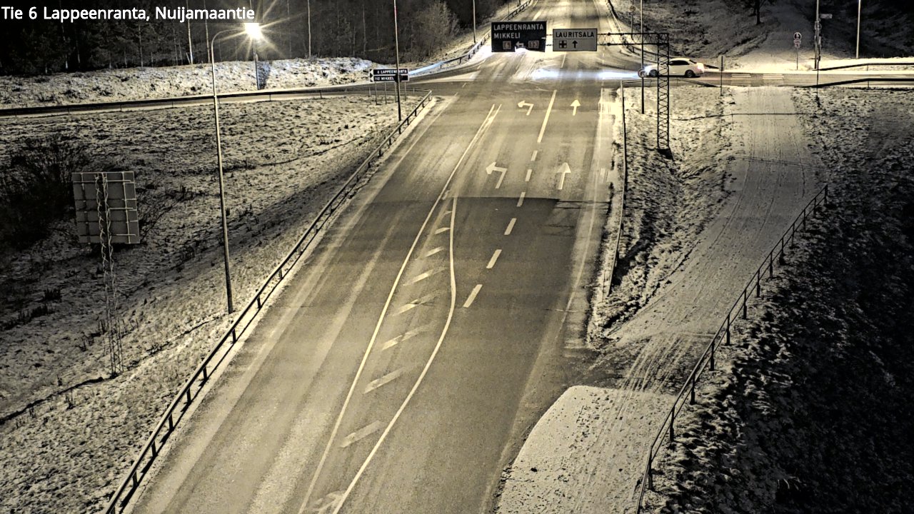 Kelikamerat Kuva Tie 6 Lappeenranta, Nuijamaantie, Lappeenranta, Etelä-Karjala