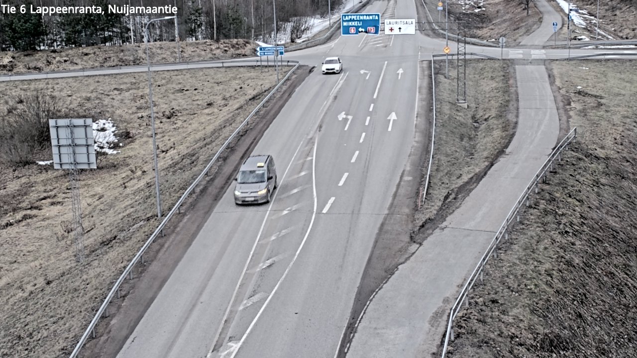 Kelikamerat Kuva Tie 6 Lappeenranta, Nuijamaantie, Lappeenranta, Etelä-Karjala