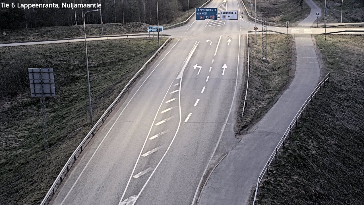 Kelikamerat Kuva Tie 6 Lappeenranta, Nuijamaantie, Lappeenranta, Etelä-Karjala