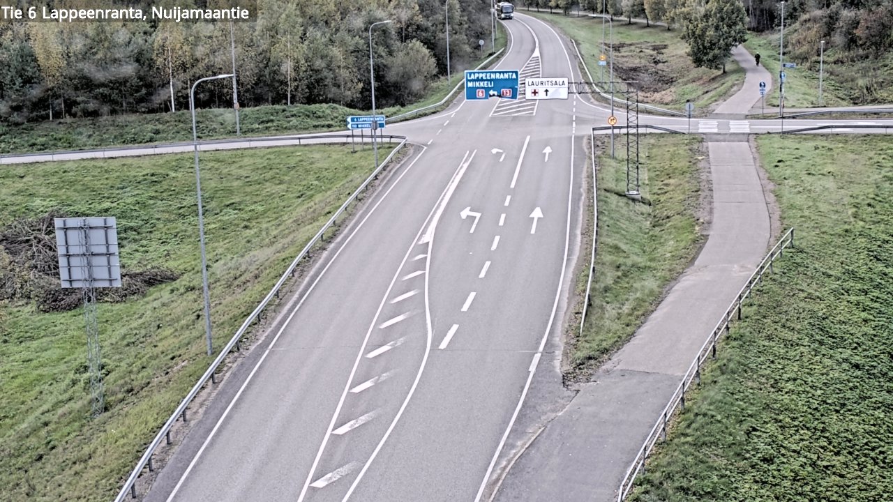 Kelikamerat Kuva Tie 6 Lappeenranta, Nuijamaantie, Lappeenranta, Etelä-Karjala