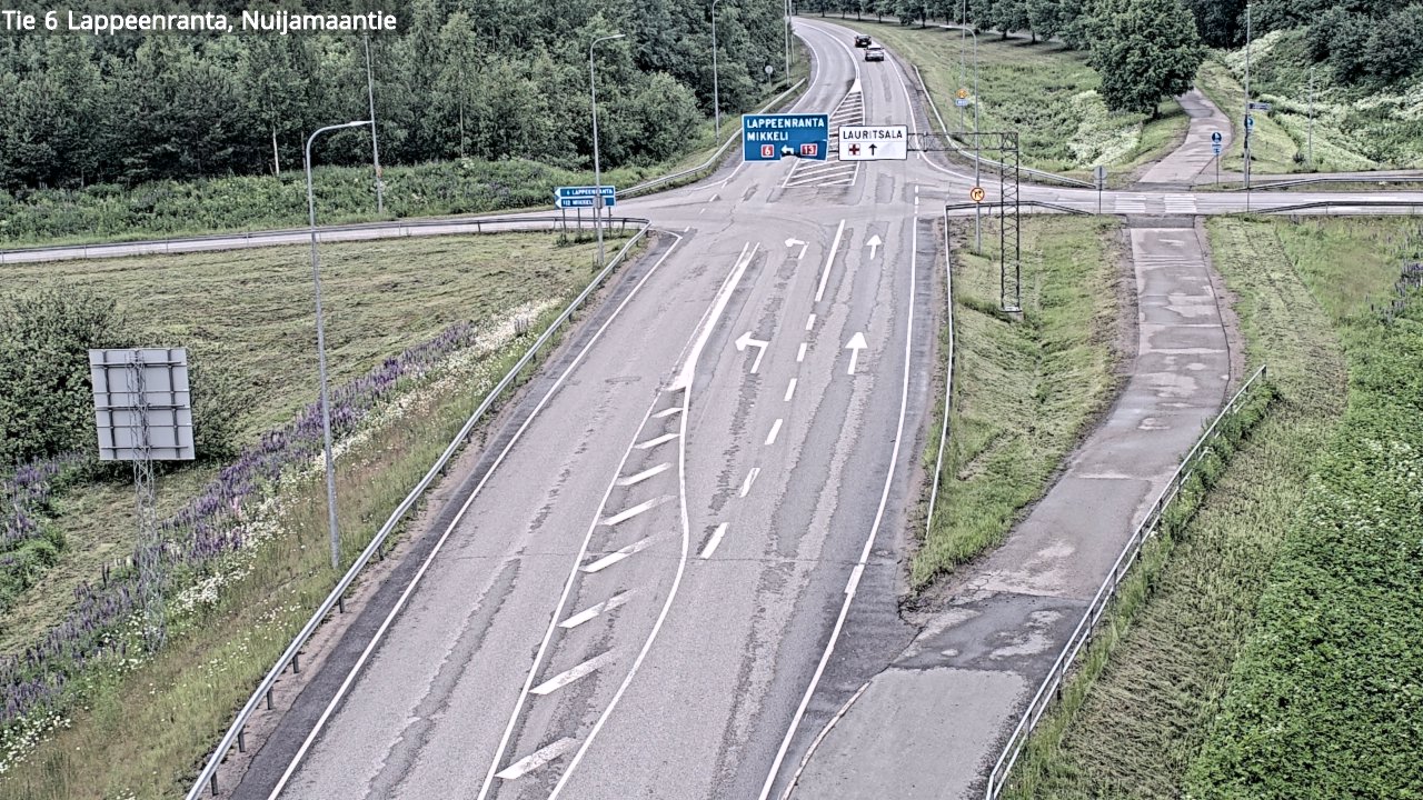 Kelikamerat Kuva Tie 6 Lappeenranta, Nuijamaantie, Lappeenranta, Etelä-Karjala