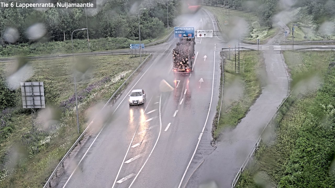 Kelikamerat Kuva Tie 6 Lappeenranta, Nuijamaantie, Lappeenranta, Etelä-Karjala