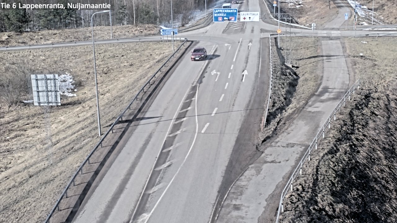 Kelikamerat Kuva Tie 6 Lappeenranta, Nuijamaantie, Lappeenranta, Etelä-Karjala