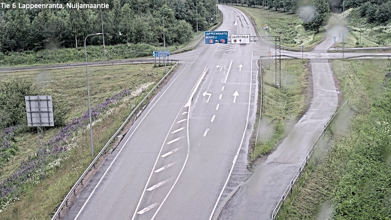 Kelikamerat Kuva Tie 6 Lappeenranta, Nuijamaantie, Lappeenranta, Etelä-Karjala