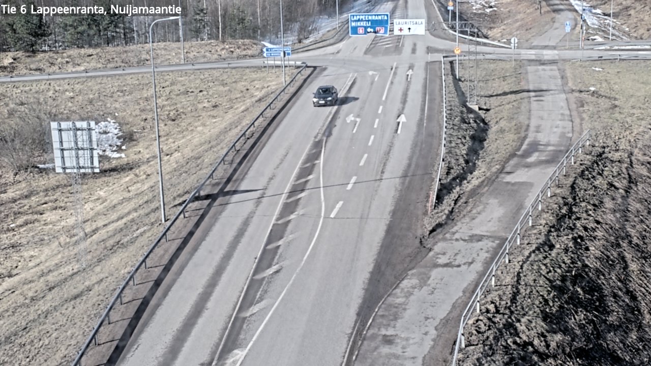 Kelikamerat Kuva Tie 6 Lappeenranta, Nuijamaantie, Lappeenranta, Etelä-Karjala