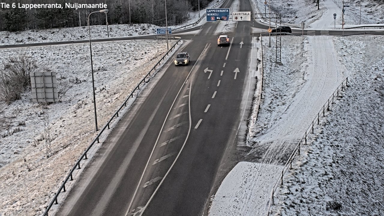 Kelikamerat Kuva Tie 6 Lappeenranta, Nuijamaantie, Lappeenranta, Etelä-Karjala