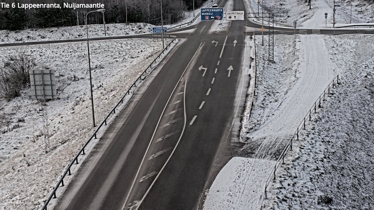 Kelikamerat Kuva Tie 6 Lappeenranta, Nuijamaantie, Lappeenranta, Etelä-Karjala