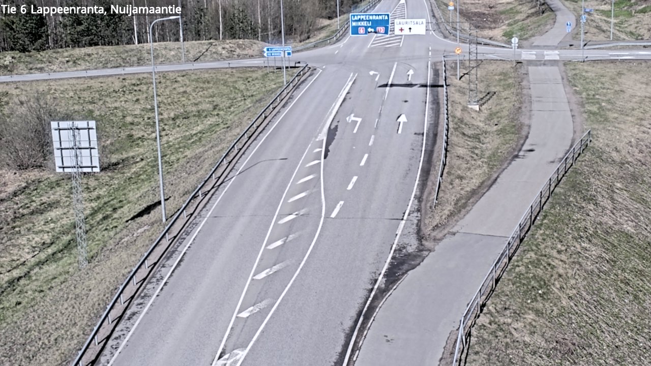 Kelikamerat Kuva Tie 6 Lappeenranta, Nuijamaantie, Lappeenranta, Etelä-Karjala