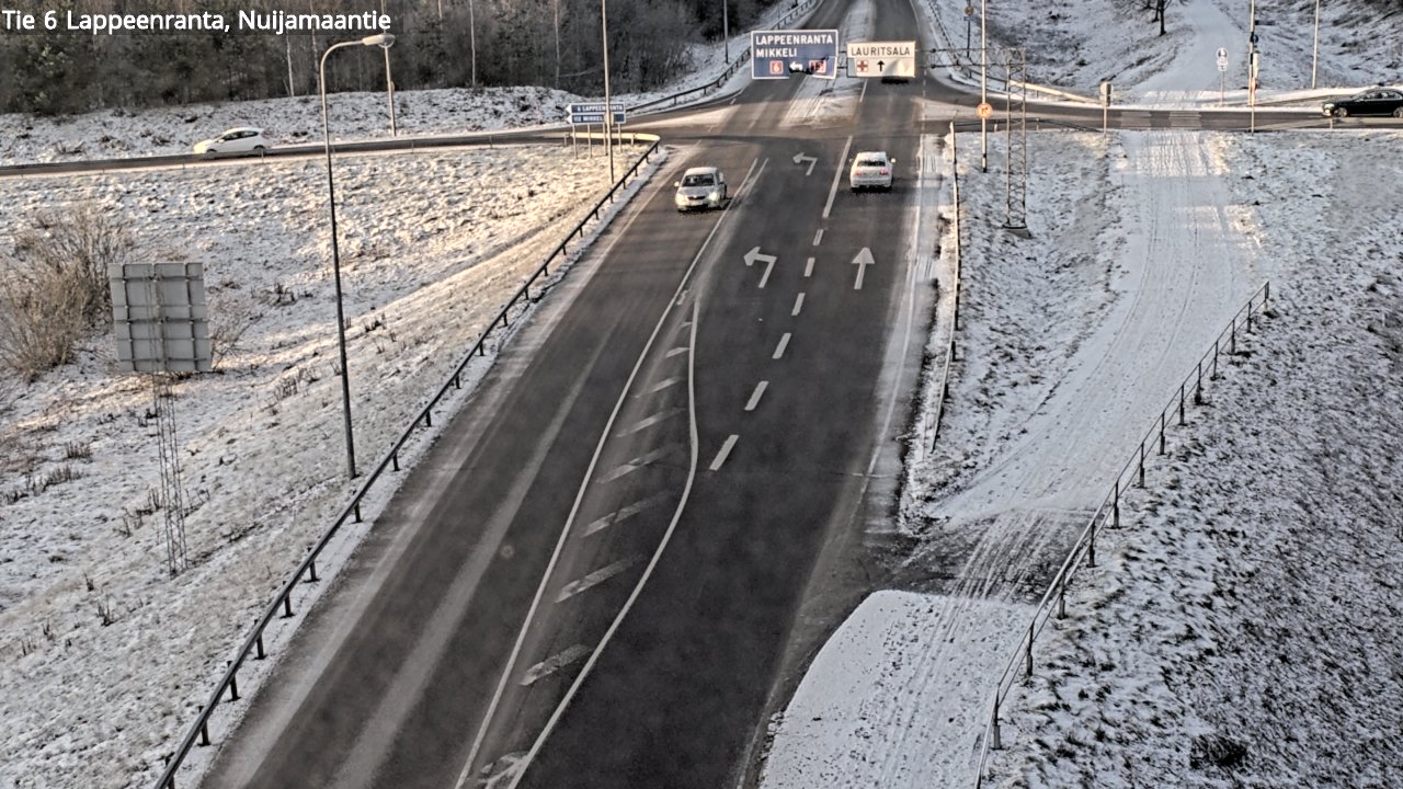 Kelikamerat Kuva Tie 6 Lappeenranta, Nuijamaantie, Lappeenranta, Etelä-Karjala